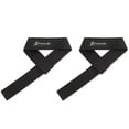 thumbnail image 1 of ProsourceFit Pair of Weight Lifting Straps for Men and Women, Adjustable Cotton Straps for Improved Grip, 1 of 7