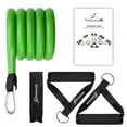 thumbnail image 1 of ProsourceFit Single Stackable Resistance Bands with Door Anchor and Exercise Guide, 5-8 lb, 1 of 8