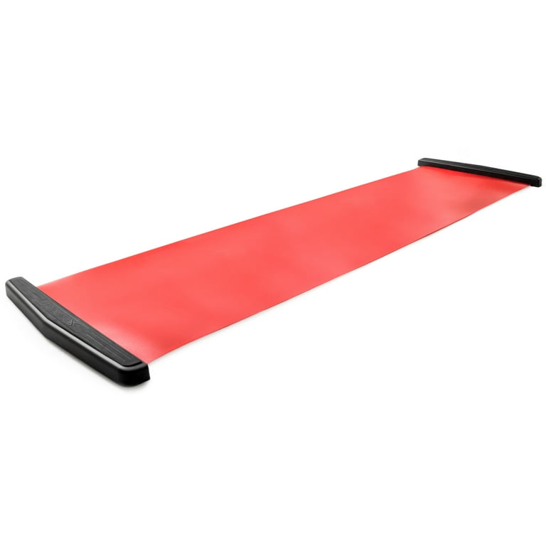 ProsourceFit Slide Board Pro for Exercise 6 Ft w Booties Carrying Bag