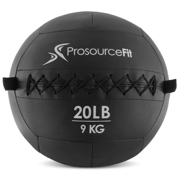 ProsourceFit Soft Medicine Balls with Color-Coded Weights, 20 lb