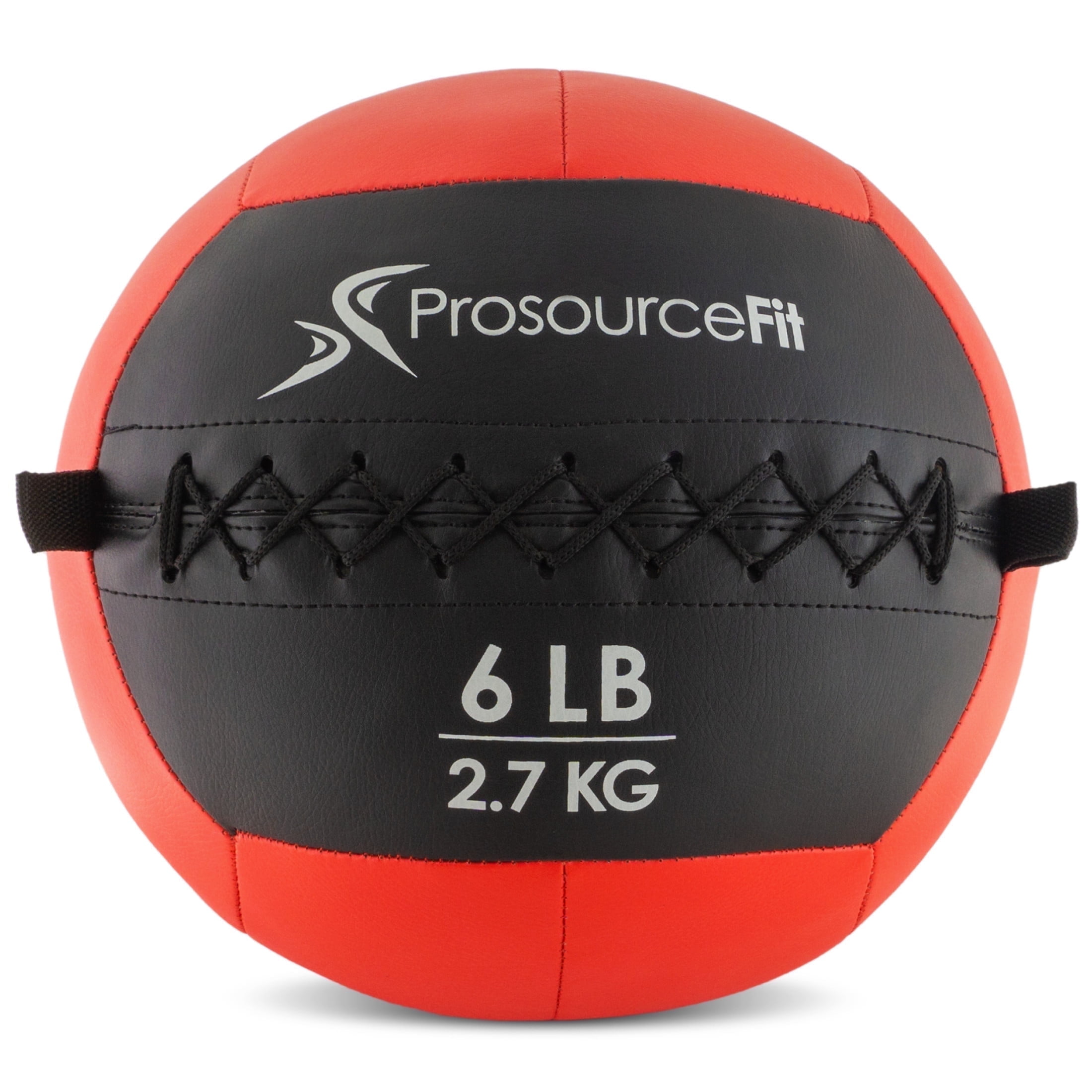ProsourceFit Soft Medicine Balls with Color-Coded Weights, 6 lb
