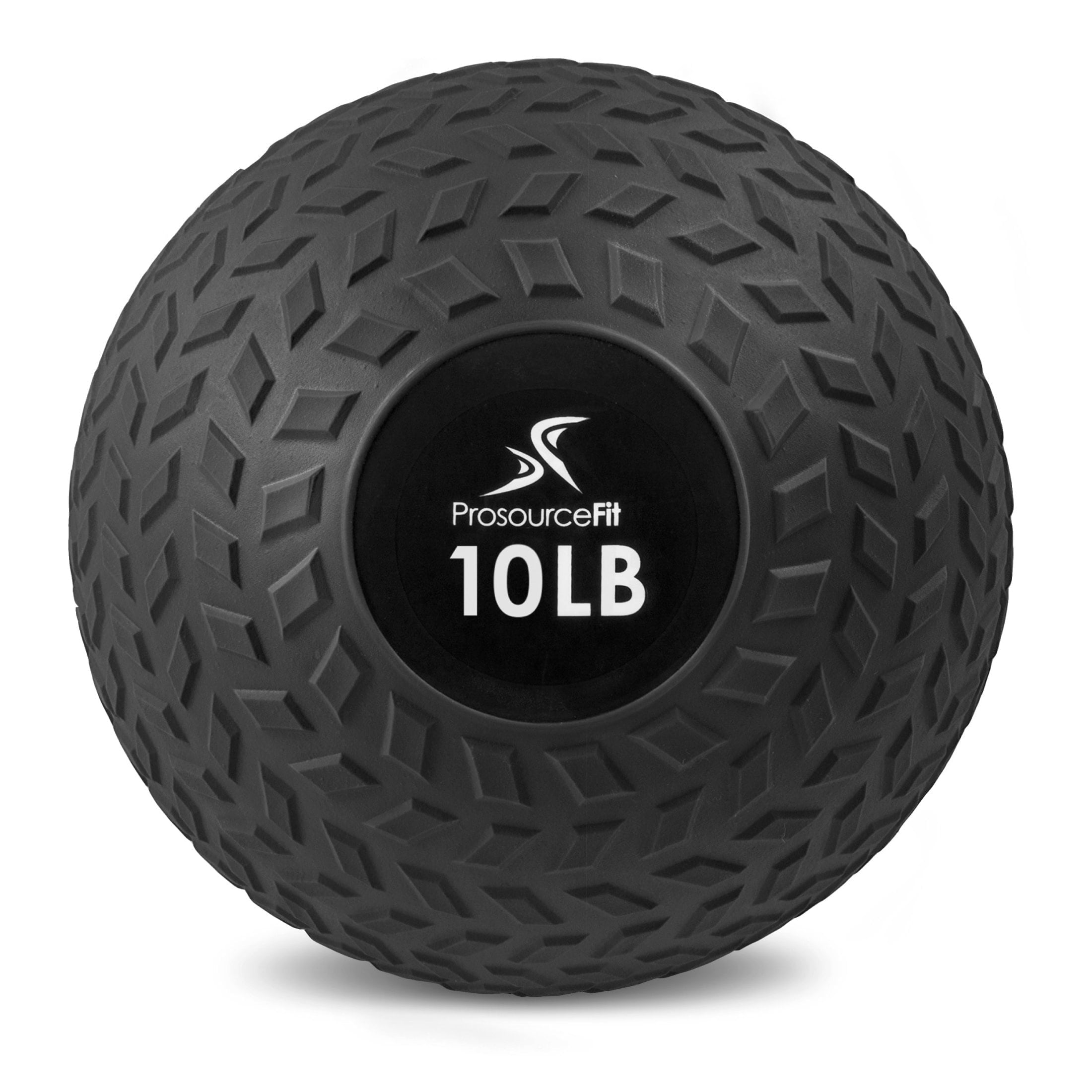 ProsourceFit Tread Slam Medicine Balls w/ Ultra Grip for Weighted Workouts, 10 lb