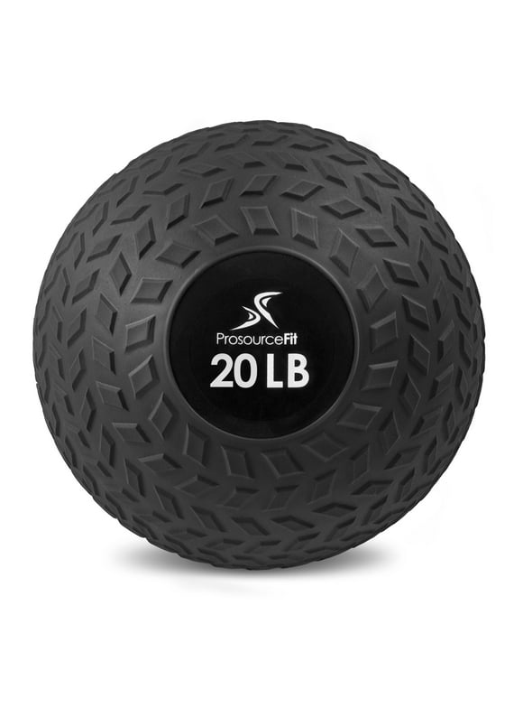 ProsourceFit Tread Slam Medicine Balls w/ Ultra Grip for Weighted Workouts