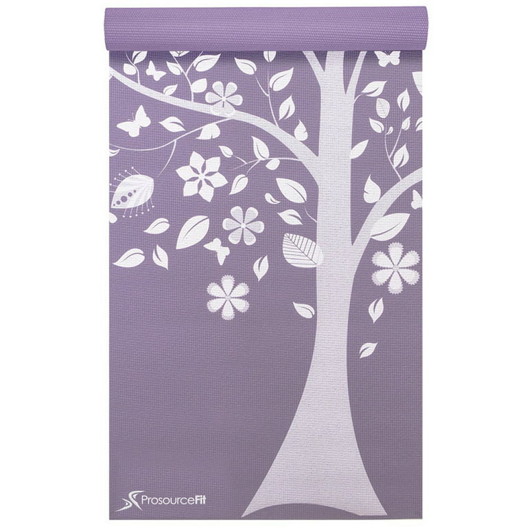ProsourceFit Tree of Life Yoga Mat, 3/16-in (5mm) 
