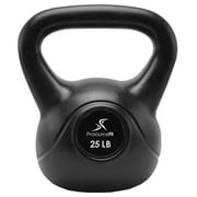 ProsourceFit Vinyl Coated Cast Iron Kettlebells 10-35 lb for Home Gym