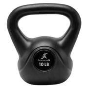 ProsourceFit Vinyl Coated Cast Iron Kettlebells 10-35 lb for Home Gym