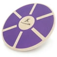 thumbnail image 1 of ProsourceFit Wooden Balance Board Core Non-Slip Wobble Trainer, 1 of 7