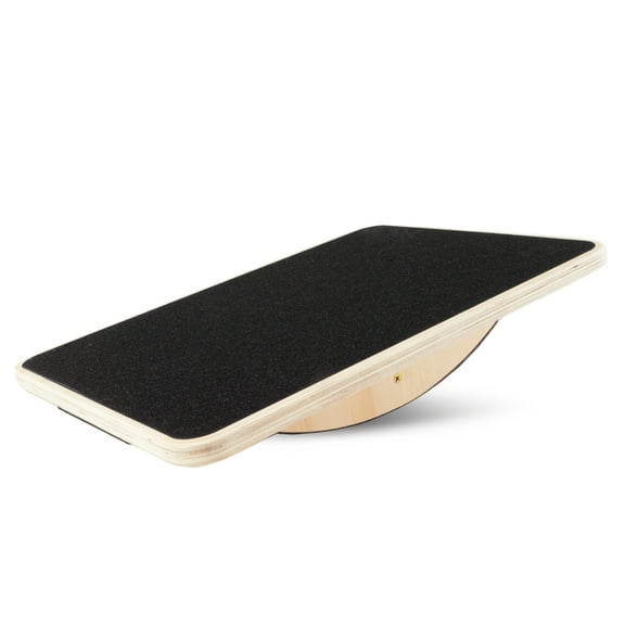 ProsourceFit Wooden Rocker Balance Board Ideal for Standing Desk