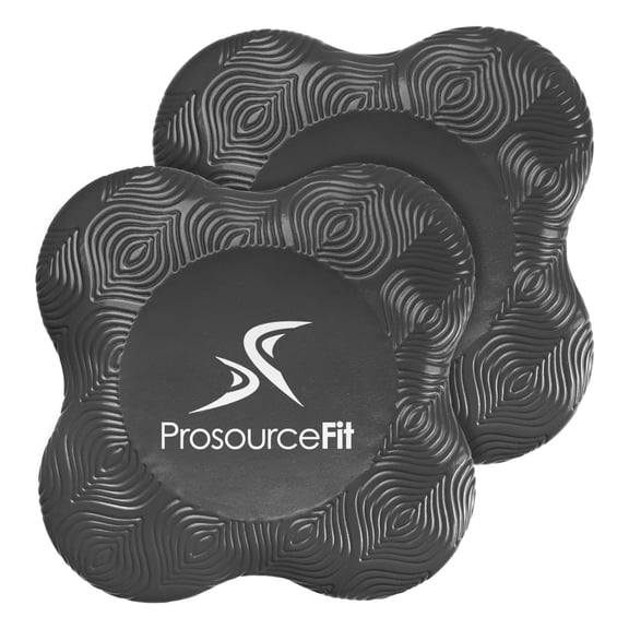 ProsourceFit Yoga Knee Support Pads (Set of 2), Knee Pad for Balance and Stability