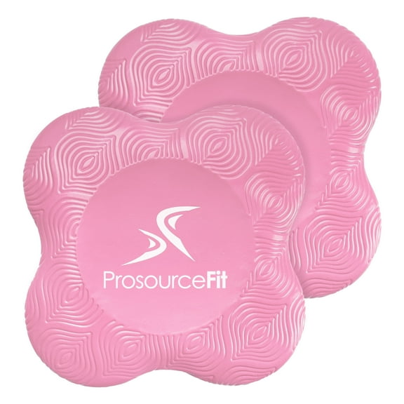 ProsourceFit Yoga Knee Support Pads (Set of 2), Knee Pad for Balance and Stability