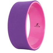 ProsourceFit Yoga Wheel, Purple/Pink