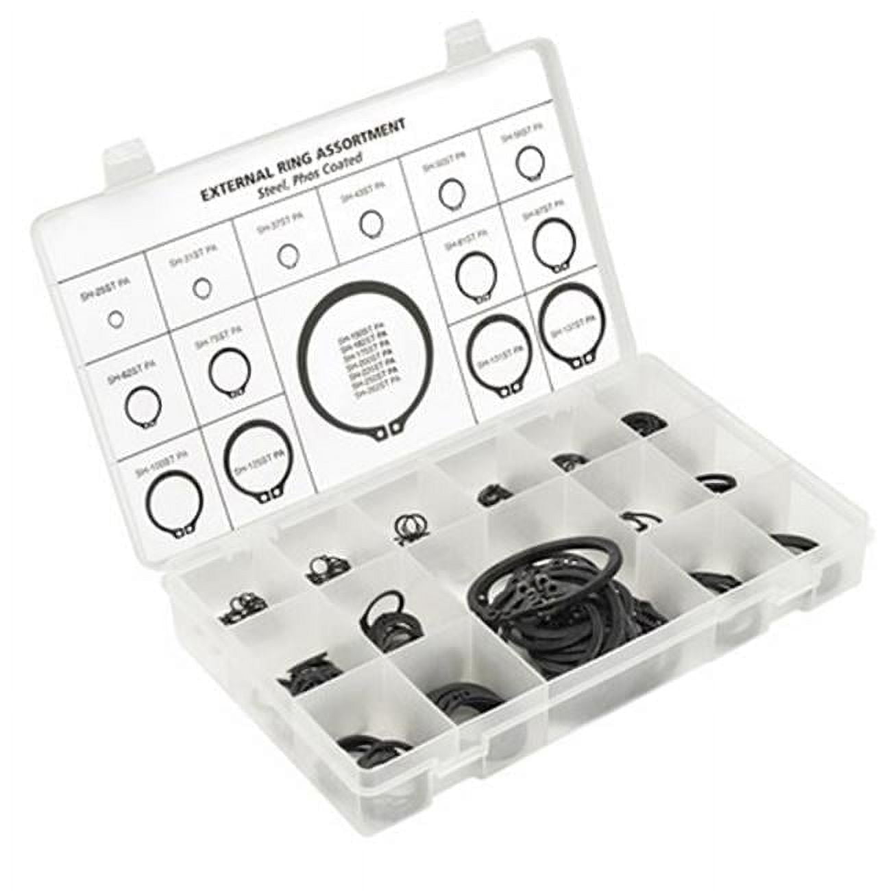 Prospect Fastener RCX25262STPA External Carbon Steel Ring Assortment - 2