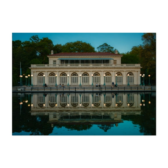 Prospect Park Boathouse, Brooklyn 05 - Brooklyn New York Photography Unframed Wall Art Print 5 x 7 inches