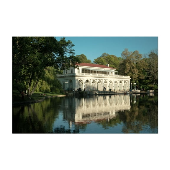 Prospect Park Boathouse, Brooklyn 08 - Brooklyn New York Photography Unframed Wall Art Print 5 x 7 inches
