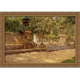 thumbnail image 1 of Prospect Park, Brooklyn 02 40x28 Large Gold Ornate Wood Framed Canvas Art by William Merritt Chase, 1 of 2