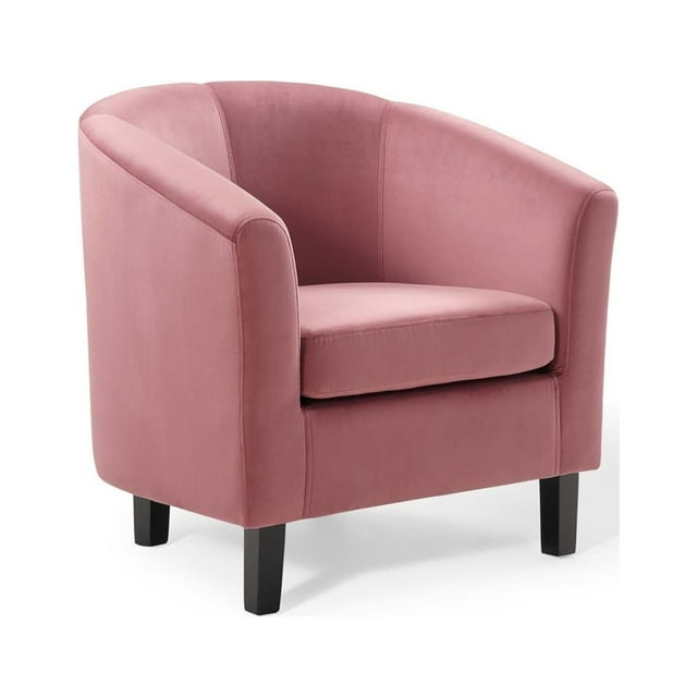 Prospect Performance Velvet Armchair, Dusty Rose - Walmart.com