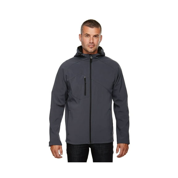 Prospect&nbsp;North End Mens Soft Shell Jacket attached Hood, Style 88166