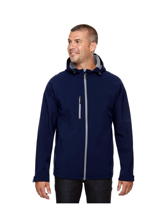 Prospect North End Mens Soft Shell Jacket attached Hood, Style 88166