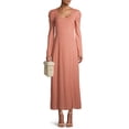 thumbnail image 1 of Prospect the Label Women's Puff Sleeve Rib Dress, 1 of 6