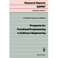 thumbnail image 1 of Prospects for Functional Programming in Software Engineering, (Paperback), 1 of 1