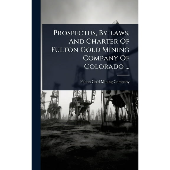 Prospectus, By-laws, And Charter Of Fulton Gold Mining Company Of Colorado ..., (Hardcover)