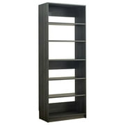 Prosper 32 Gray Wood Walk-in Closet with Five Shelves