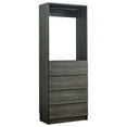 thumbnail image 1 of Prosper 32" Gray Wood Walk-in Closet with Four Drawers, 1 of 4
