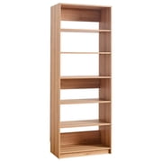Prosper 32 Oak Wood Walk-in Closet with Five Shelves