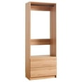 thumbnail image 1 of Prosper 32" Oak Wood Walk-in Closet with Two Drawers, 1 of 4