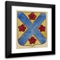 thumbnail image 1 of Prosper Lafaye 20x24 Black Modern Framed Museum Art Print Titled - Badge, 1 of 5
