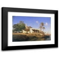 thumbnail image 1 of Prosper Marilhat 24x17 Black Modern Framed Museum Art Print Titled - On the Banks of the Nile (C. 1833 - 1840), 1 of 5