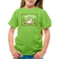 thumbnail image 1 of Prosperity Rabbit Banner T-Shirt Juniors -Image by Shutterstock,  x-Small, 1 of 4