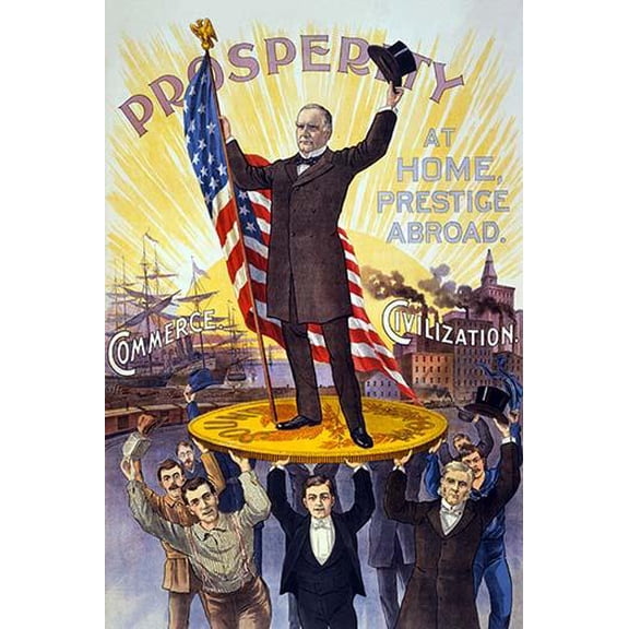 Prosperity at home, prestige abroad- Fine Art Canvas Print (20" x 30")