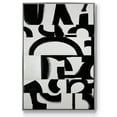 thumbnail image 1 of Prosperous Elements V11 Framed Premium Gallery Wrapped Canvas - Ready to Hang - 25 x 37 - Silver Floating Frame, 1 of 9