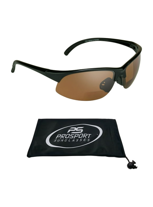 Prosport Semi Rimless Sport Frame Bifocal Reading Sunglasses