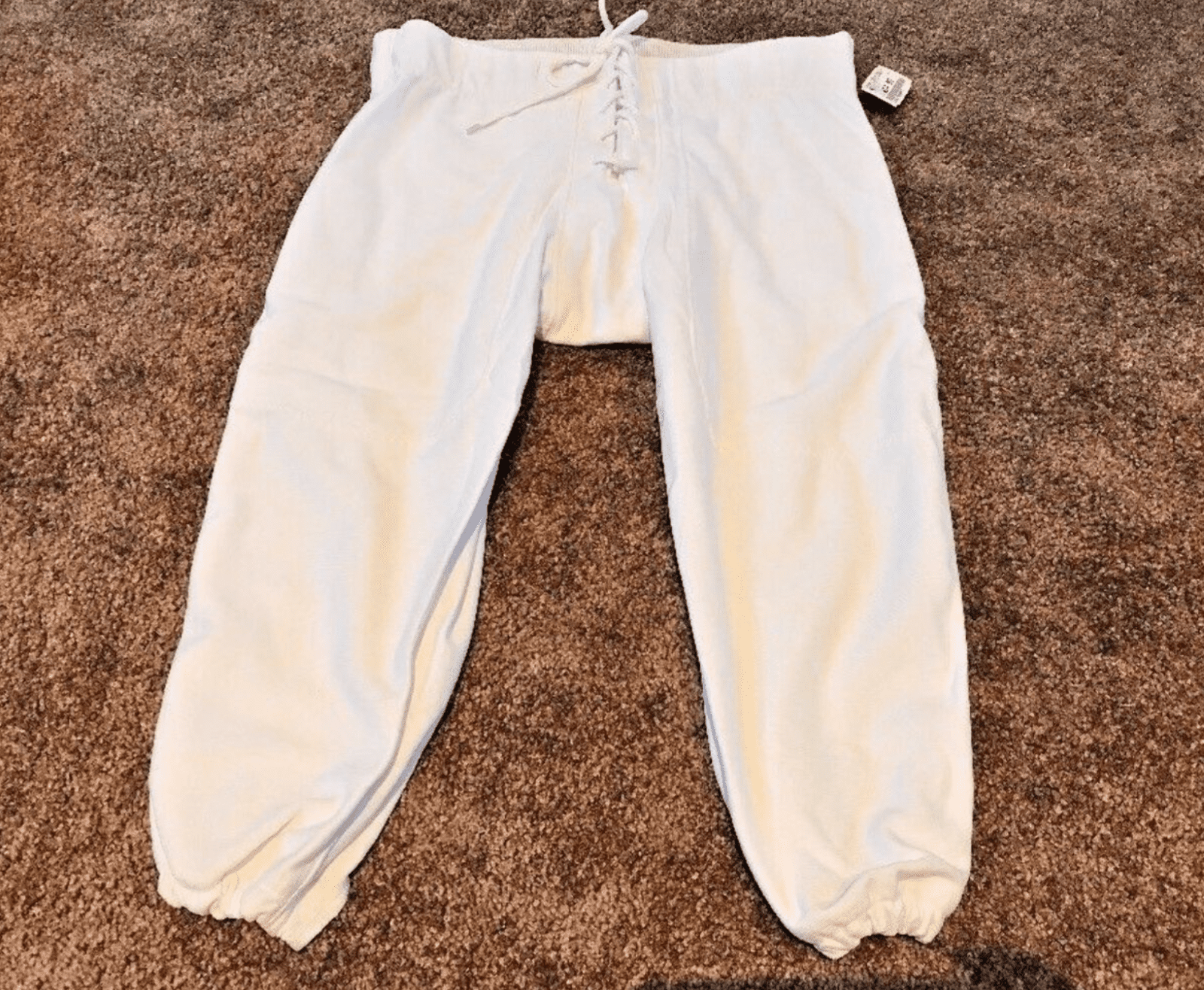 Prosport Youth Practice Football Pants White Medium