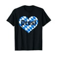thumbnail image 1 of Prost Bavarian Heart Bayern Cute Oktoberfest Men Women Kids T-Shirt, 1 of 5