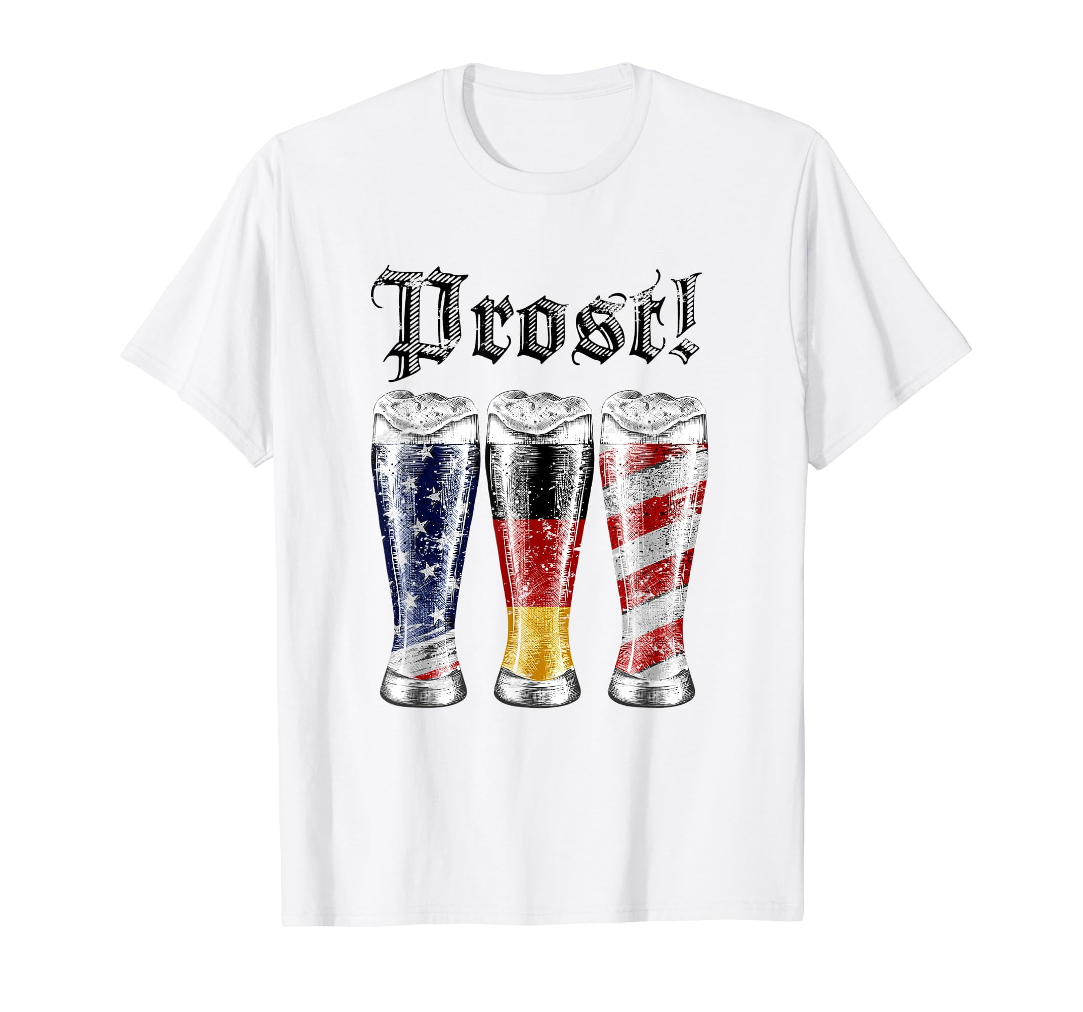 Beer and Taxes Tee in White by America's Outfitters main image 1
