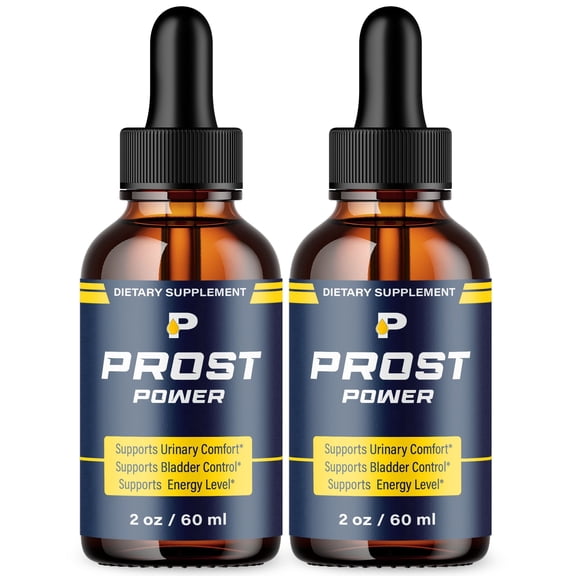 Prost Power Drops Advanced Performance Support Liquid Supplement ProstPower (60 Servings)