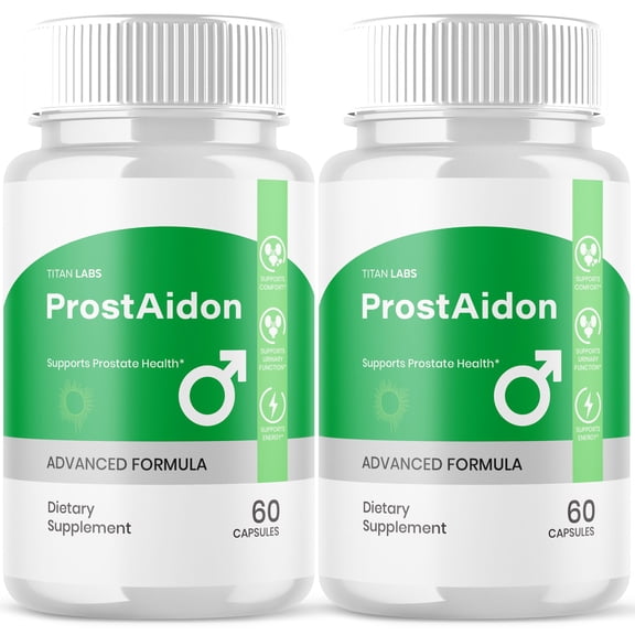 ProstAidon Advanced Formula Supplement Pills Natural Vitamin for Health and Wellness Prost Aidon 120 Capsules