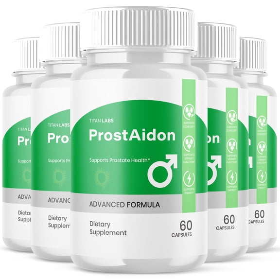 ProstAidon Advanced Formula Supplement Pills Natural Vitamin for Health and Wellness Prost Aidon 300 Capsules