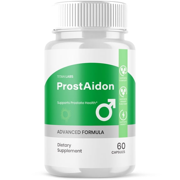 ProstAidon Advanced Formula Supplement Pills Natural Vitamin for Health and Wellness Prost Aidon 60 Capsules