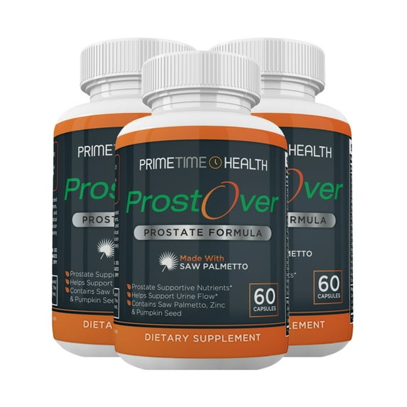 ProstOver, Complete Prostate Support & Urinary Health Formula 3 Pack