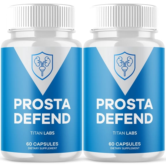 Prosta Defend Advanced Formula Supplement Pills Natural Vitamin for Helath and Wellness ProstaDefend 120 Capsules