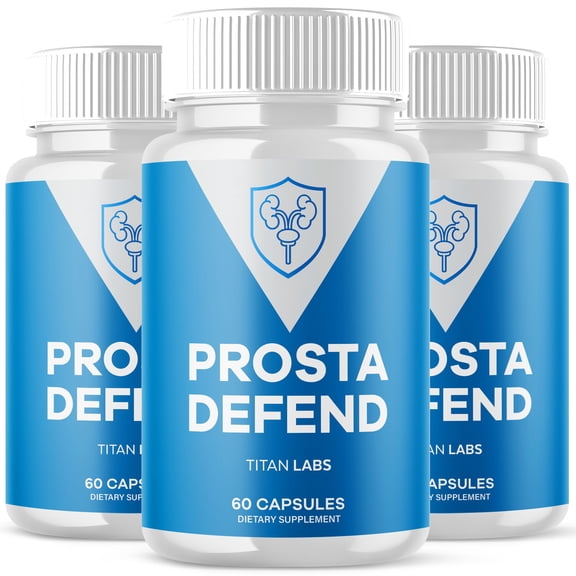 Prosta Defend Advanced Formula Supplement Pills Natural Vitamin for Helath and Wellness ProstaDefend 180 Capsules