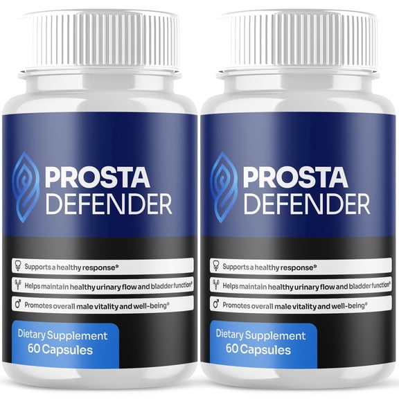 Prosta Defender Advanced Formula Pills Max Strength Wellness Support Supplement ProstaDefender 120 Capsules