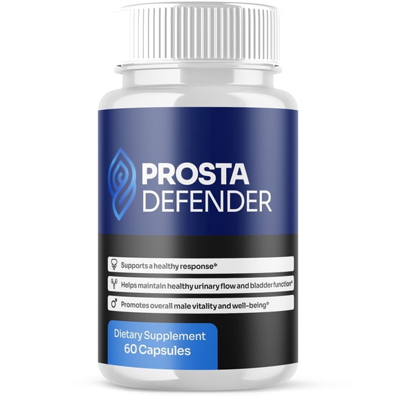 Prosta Defender Advanced Formula Pills Max Strength Wellness Support Supplement ProstaDefender 60 Capsules