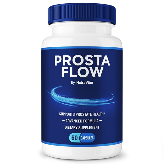 Prosta Flow - Official ProstaFlow Pills For Prostate Heath, All Natural Formula To Support Control, Energy & Overall Well-Being, Review (60 Capsules)