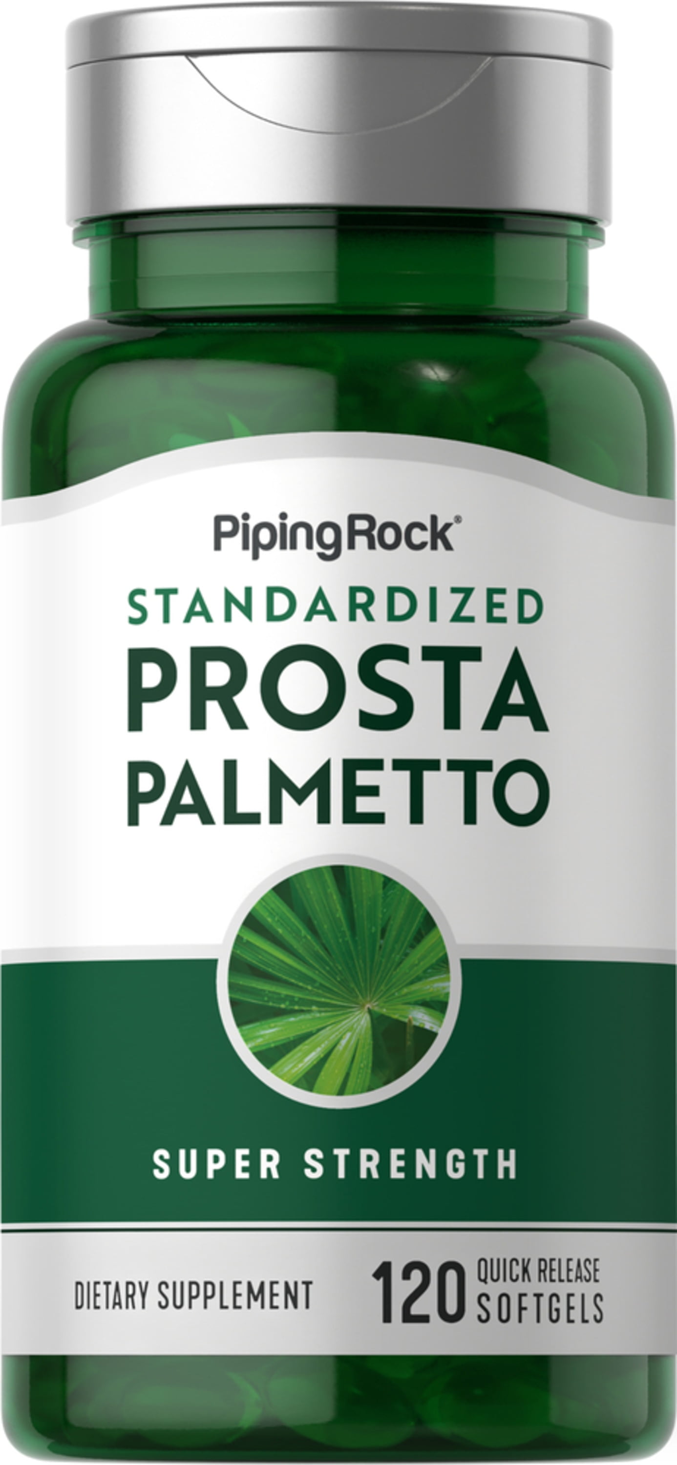 Prosta Palmetto Super Strength | 120 Softgels for Men and Women | by Piping Rock