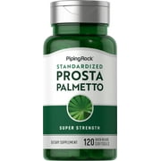 Prosta Palmetto Super Strength | 120 Softgels for Men and Women | by Piping Rock
